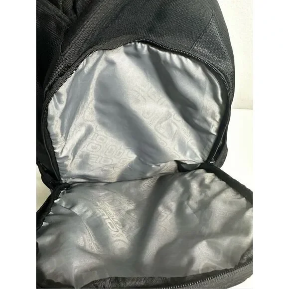 OGIO Business Laptop Padded Backpack Computer Work Black Polyglass Maple Logo